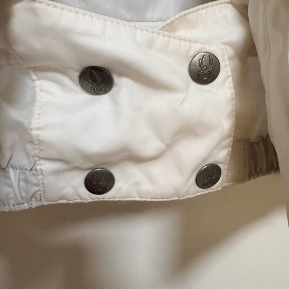 Spyder Women's White ski Jacket - Picture 6 of 7